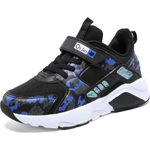 Sport Children Shoes For Kids Sneakers Boys Casual Shoes Girls Sneakers Boys Shoes Mesh Hook&Loop Fashion Running Trainers