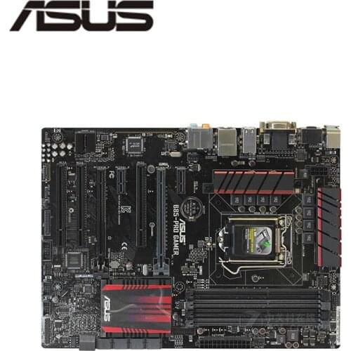 For Asus B85-PRO GAMER Desktop Motherboard B85 LGA 1150 For Core i7 i5 i3 SATA3 USB3.0 Original Used Mainboard