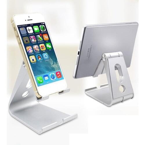 Rotating tablet flexible phone holder for iphone Universal cell desktop stand for phone Tablet Stand mobile support table