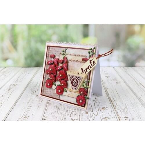 New Lotus Scalloped Metal Cutting Dice And Stamps Stencils For Scrapbooking Stamps Embossing Mold Diy Paper Cards Craft Cutting