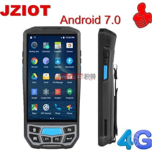 Updated Android 7.0 Handheld Portable Android PDA 1D 2D Mobile Data Collector POS Terminal With Charger Wifi/Bluetooth/3G/NFC