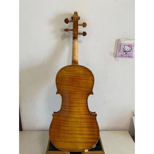 Baroque style professional violin 4/4 size flamed maple back 2021