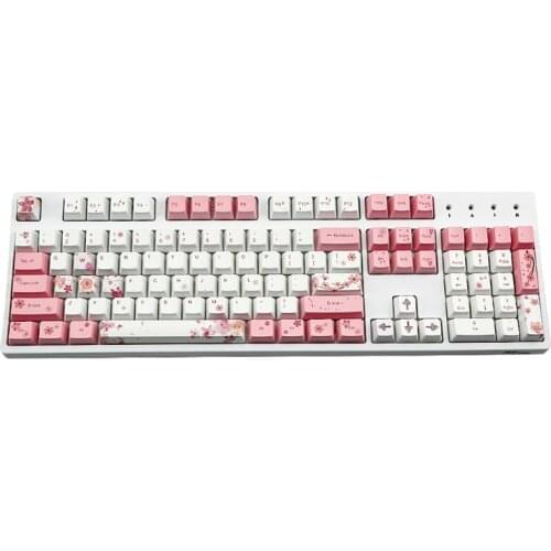 Five Sides Over Dye-subbed 6.25u Spacebar Keycaps Oem Profile for standard Mechanical Gaming Keyboard DIY Unique Theme