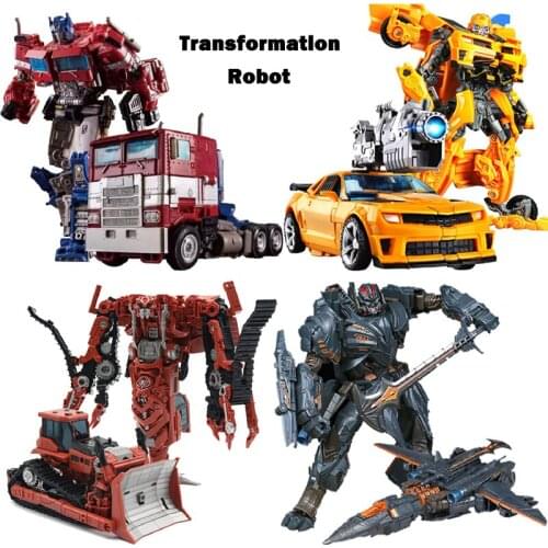Transformation Robot Toys for Boys Deformation Robots Juguetes Anime KO Action Figures Truck Car Model Gifts for Kids