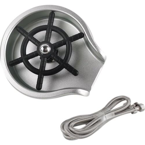 Faucet Glass Rinser for Kitchen Sinks, Kitchen Sink Accessories, Bar Glass Rinser Coffee Pitcher Wash Cup Tool