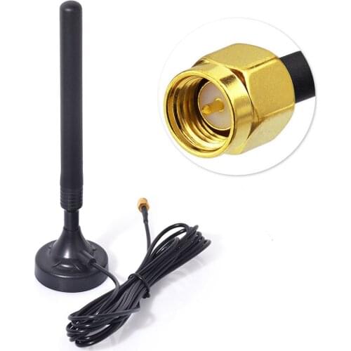 Superbat 824-2170MHz 5dBi GSM/UMTS/HSPA/CDMA/3G Omni Antenna Booster Aerial Magnetic Base with SMA Plug Connector for 3G Devices