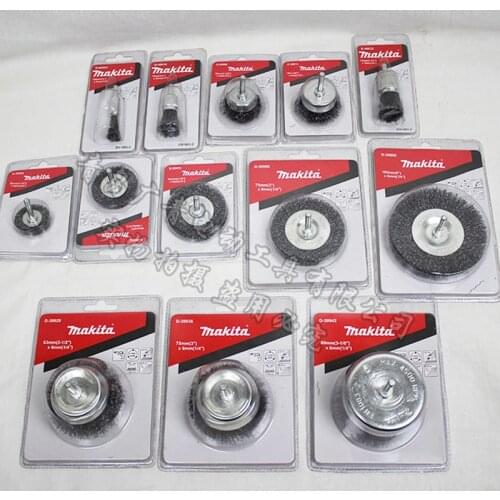 Japan Makita Shaped Steel Wire For Impact Drill Brush Wire Bowl Brush Electric Grinding Parts Rusty Grinding Head