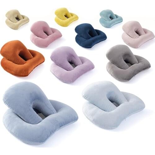 Hollow Nap Pillow Office Sleeping Artifact Sleeping Pillow Neck Support Seat Cushions Student Rest Lunch Break Orthopedic Pillow