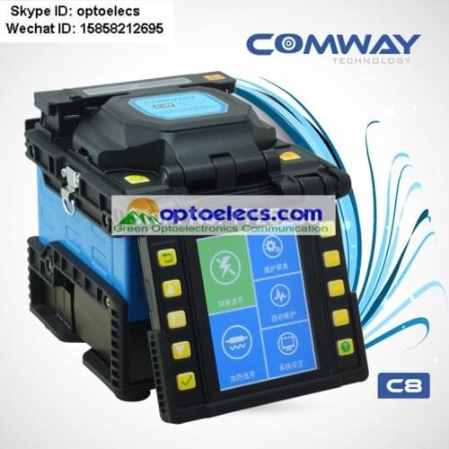 Free Shipping C8 Comway core alignments fusion splicer standard complete kits By DHL express
