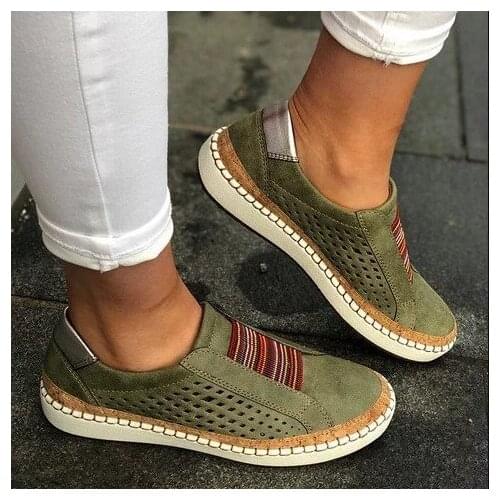 CYHTJJ Women's Slip-ons