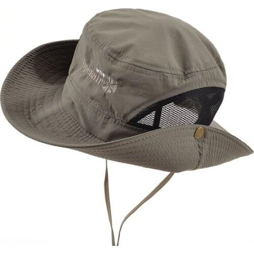 FREE FISHER Summer Fisherman Hats Fishing Caps Bucket Unisex Outdoor Sunhat Fishing Accessories