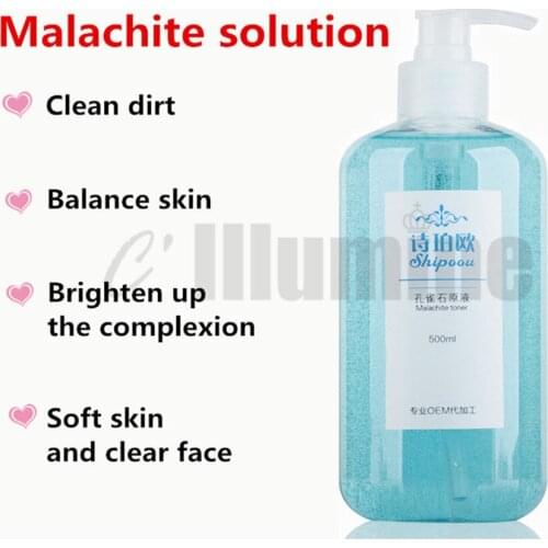 Malachite Sessence Night Serum Replenishment Brightening Skin Color Moisturizing Blemishes Beauty Salon 500ml