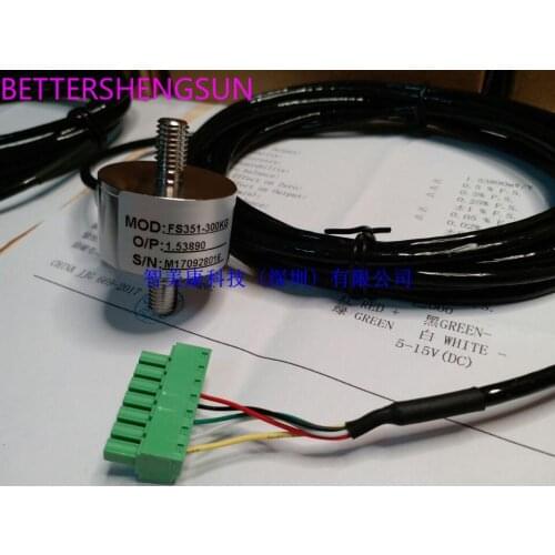 Micro compact tension pressure sensor FS351-300KG series high precision 0.5% tension pressure force sensor