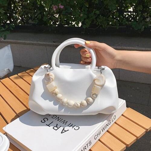 Fashion Shoulder Messenger Bag Handheld Versatile Ins Chain Cloud Bag