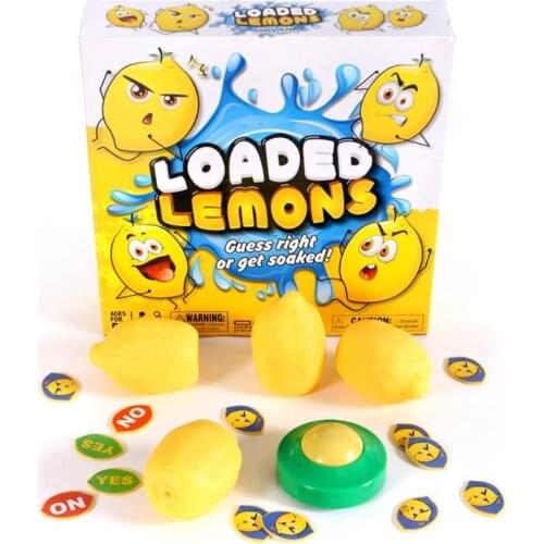 Novelty Water Spray Lemon Game Puzzle Toy Novelty Competitive Game Fun Interaction Familys Necessary Decompression Toys