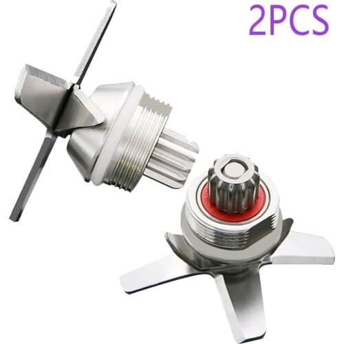 2PCS Cutting TWK 767 800 Knife Ice Crusher Blades and 767 800 Stainless Steel Hardened Six Mixing for Vitamix Blender Parts