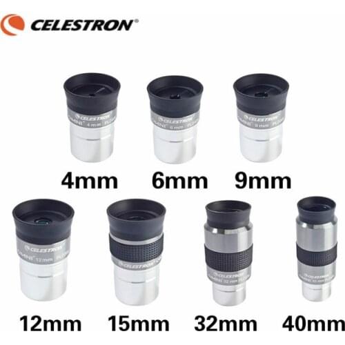 Celestron omni 4mm 6mm 9mm 12mm 15mm 32mm 40mm eyepiece and 2x Fully Multi-Coated Barlow Lens