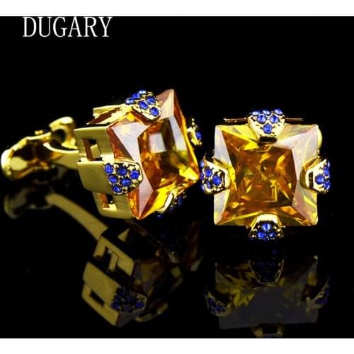 Jewelry french shirt cufflink for mens Prometheus Cuffs link Button male crystal High Quality Luxury Wedding Free Shipping