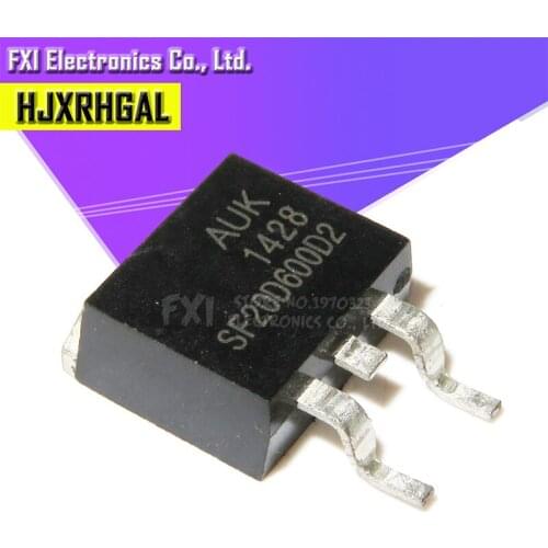 10pcs SF20D600D2 TO-263 SF20D600 TO263 20D600 20D600D2 600V 20A new original