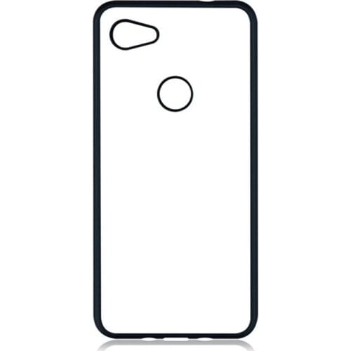 2D Sublimation Case For Google Pixel 4A 2 3 4 3A XL XL2 XL3 XL4 TPU Blank Printed Cover+Aluminum Metal Sheet 10pcs wholesale