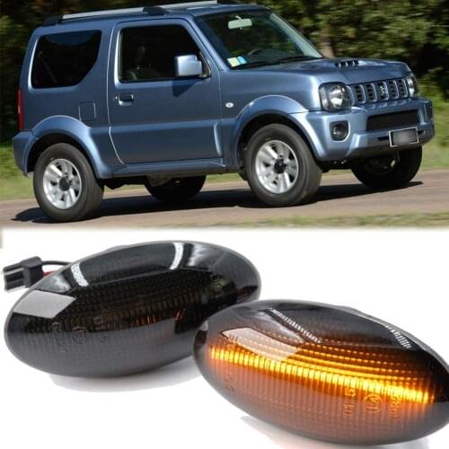2x For Suzuki Swift Grand Vitara Jimny Splash SX4 S-Cross APV Arena Dynamic LED Side Marker fender Lights Turn Signal LED Lamp