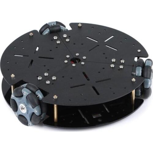 58mm Omnidirectional Wheel Chassis Intelligent Car Omni Mobile Robot Speed Measurement Motor for Arduino DIY Stem Toy Parts