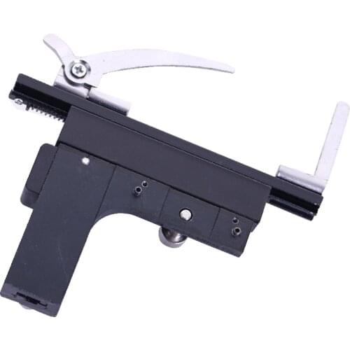 XSP Biological Microscope Accessories Metal Attachable Mechanical Stage X-Y Movable Stage with Scale Ruler