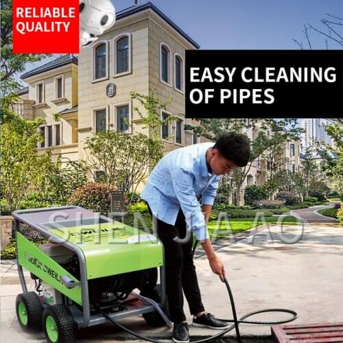 High Pressure Sewer Cleaning Machine Sewage Pipe Dredging Washing Machine Pipe High Pressure Dredging Wash Machine Use Gasoline