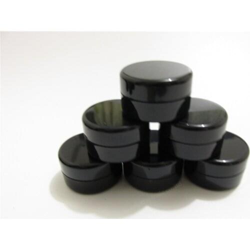 Free Shipping 50pcs/lot Sample Cosmetic Container Mini Portable Empty 5g Cream Jar Pot Eyeshadow Makeup Packaging Case Mini Box