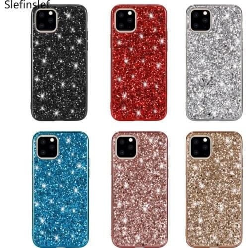 For Apple iphone 11 Case Luxury Hard PC Shining Glitter Slim Protective Back Cover case for iPhone 11 Pro Max iphone11 11pro
