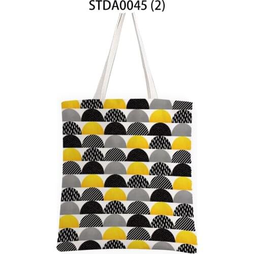 Color geometric striped lattice free shipping items Handbag Shopping bag lunch bag Bag for documents Womens beach bag Handbags