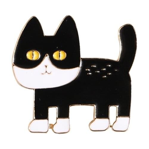 Custom Enamel Pins Cat Kindergarten hard Enamel Pins Badge Custom Brooch Bag Clothes Lapel Pin Cartoon Animal Jewelry customized