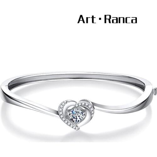 Inlaid bracelet simple fashion trend personality lady bracelet