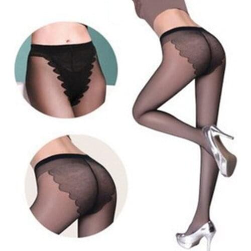 Exquisite butterfly Profile Women Pantyhose Slim Cored Wire Womens Tights Seamless Bottoming Bas Collant