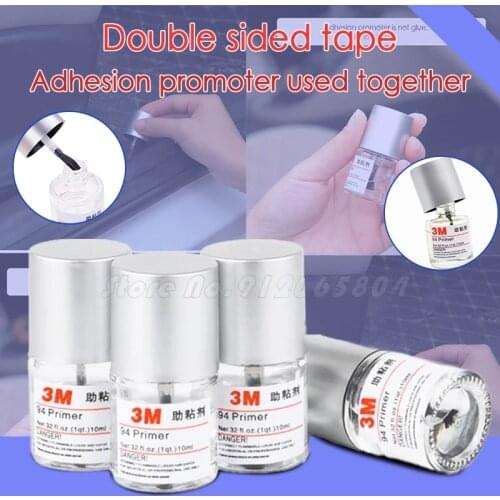 10PCS 3M Adhesive Primer Adhesion Promoter Increase Glue Car Wrapping Application Tool Door Styling Double sided Tape Kitchen