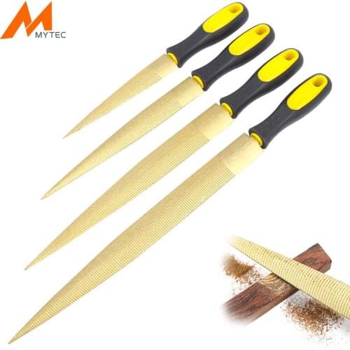MYTEC Wood Carving Files Rasp 4''/6''/8''/10'' Wood File For Woodworking DIY Craft Gadget Carpenter Multi Tools