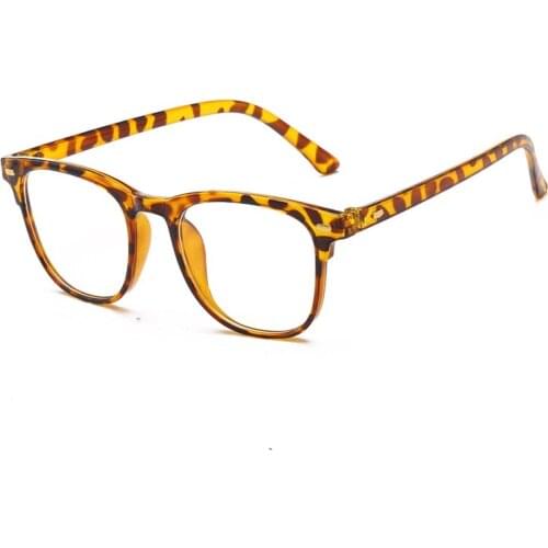 Square Anti Blue Ray Eyeglasses for Women Vintage Plastic Clear Rectangle Men Eye Glasses Blue Light Blocking Glasses Gafas 2021