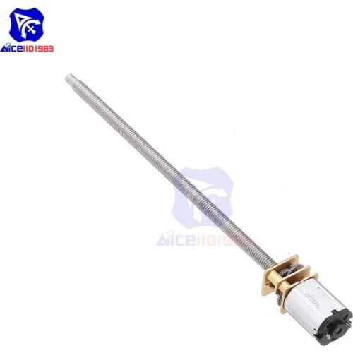 Diymore GA12N20-M4*100 3V DC Gear Motor Speed Reduction Motor for Electric Toy Car