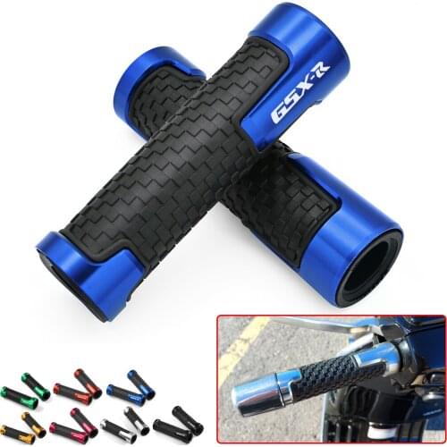 Motorcycle Hand grip CNC Throttle Handlebar Soft Rubber Grips For Suzuki GSXR 600 750 2010 2011 2012 2013 2014 2015 2016 2017