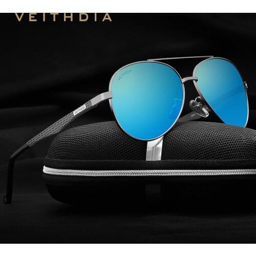 VEITHDIA Fashion Unisex Aluminum Men Sun Glasses Polarized Mirror Male Eyewear Sunglasses For Women Men oculos de sol 3850