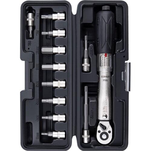 Bike Adjustable Torque Wrench Set 2-24Nm Bicycle Repair Spanner Hand Tool Set For Cycling Bike Repair Tools Kit Set