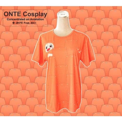 High Quality Anime Sankaku Head Himouto! Umaru-chan Umaru Doma Cosplay Print T-Shirt Short-sleeve Tops Summer Casual Tees