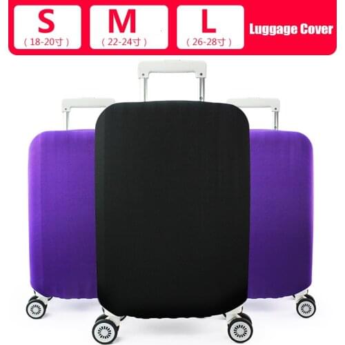 Luggage Covers Protector Travel Luggage Suitcase Protective Cover Stretch Dust Covers For Travel Accessories Luggage Supplies