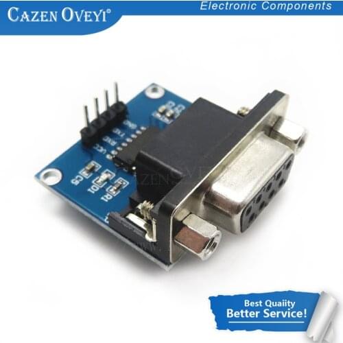 1pcs/lot RS232 To TTL Converter Module COM Serial Port Board MAX3232 MAX232CSE In Stock