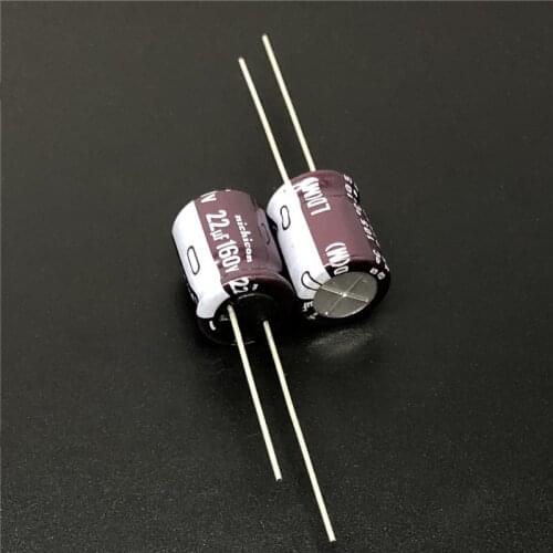 5pcs/50pcs 22uF 160V NICHICON LD Series 10x12.5mm High Ripple Current Long life 160V22uF Aluminum Electrolytic capacitor