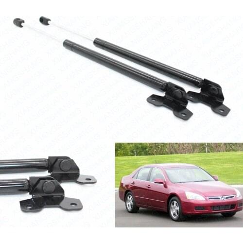 2pcs Auto Bonnet Hood Lift Supports Shock Gas Struts Spring Props for Honda Accord Coupe LX EX SE Base 2003-2006 2007 420 MM