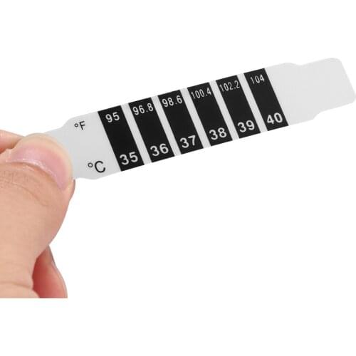 Temperature Sticker Baby Forehead Paster LCD Color Changing Thermometer Digital Liquid Crystal Fever Patch Household Health Care