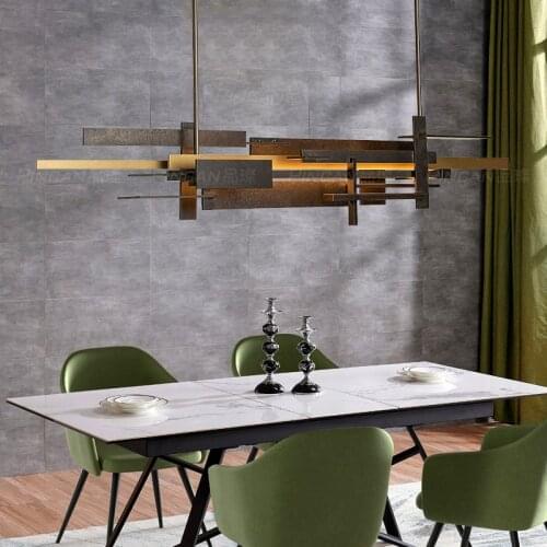 Creative restaurant chandelier designer model room tea table bar dining room post-modern light luxury accent decorative light