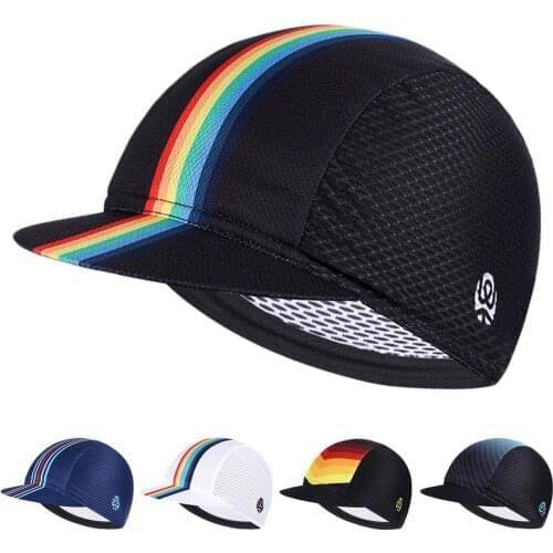 Summer Cycling Caps Bike Wear Hats Breathable Bicycle Caps Men Women Anti Sun Sports Cycling Hat Breathable Cap Headwear Bandana