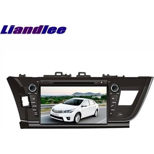 Liandlee For Toyota Corolla 2013~2017 LiisLee Car Multimedia TV DVD GPS Audio Stereo Hi-Fi Radio Original Style Navigation NAV